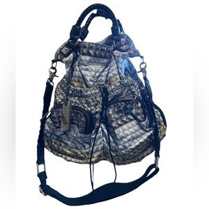 L.A.M.B. Brandywell Geometric Pyramid Freestyle Bag